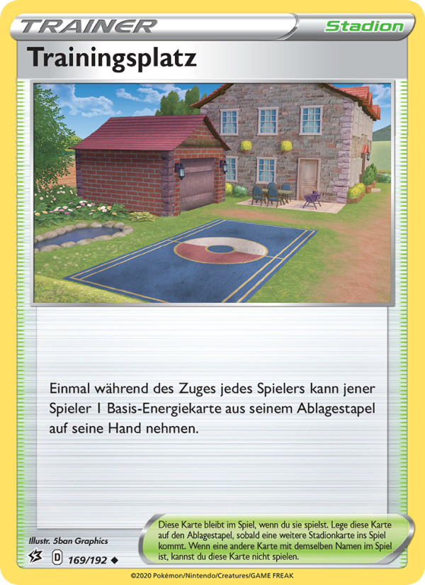 Trainingsplatz 169 — Rebel Clash (German Pokémon TCG card)