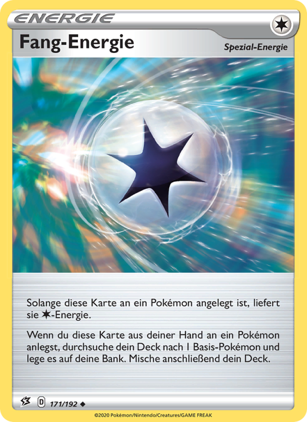 Fang-Energie 171 — Rebel Clash (German Pokémon TCG card)