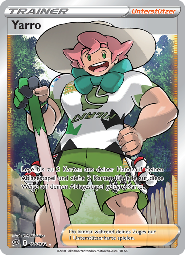 Yarro 190 — Rebel Clash (German Pokémon TCG card)
