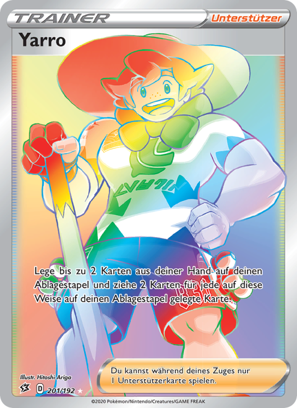 Yarro 201 — Rebel Clash (German Pokémon TCG card)