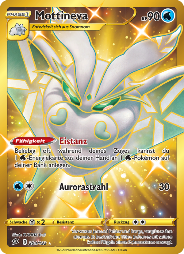 Mottineva 204 — Rebel Clash (German Pokémon TCG card)