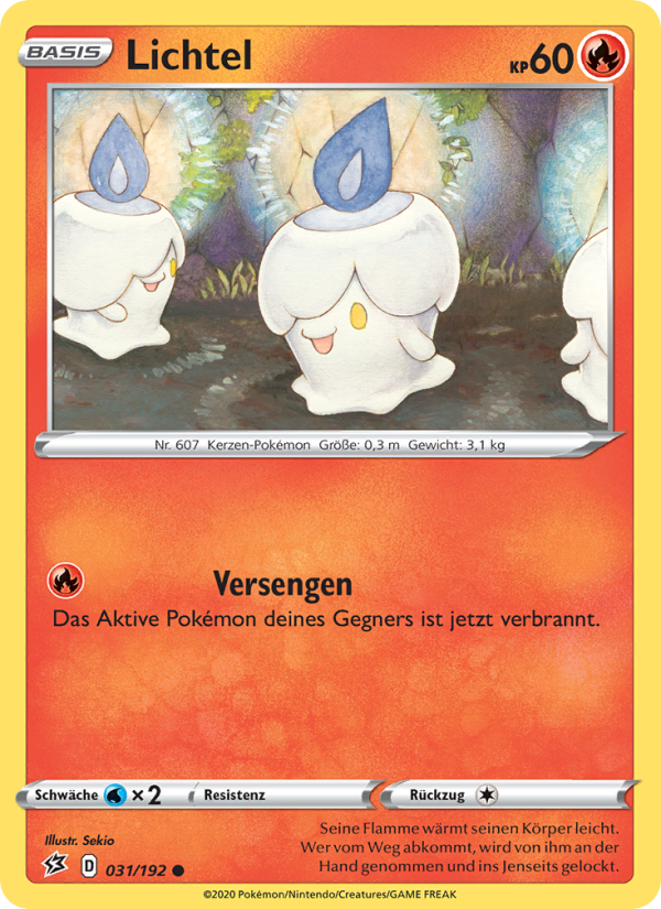 Lichtel 31 — Rebel Clash (German Pokémon TCG card)