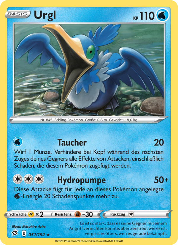 Urgl 51 — Rebel Clash (German Pokémon TCG card)