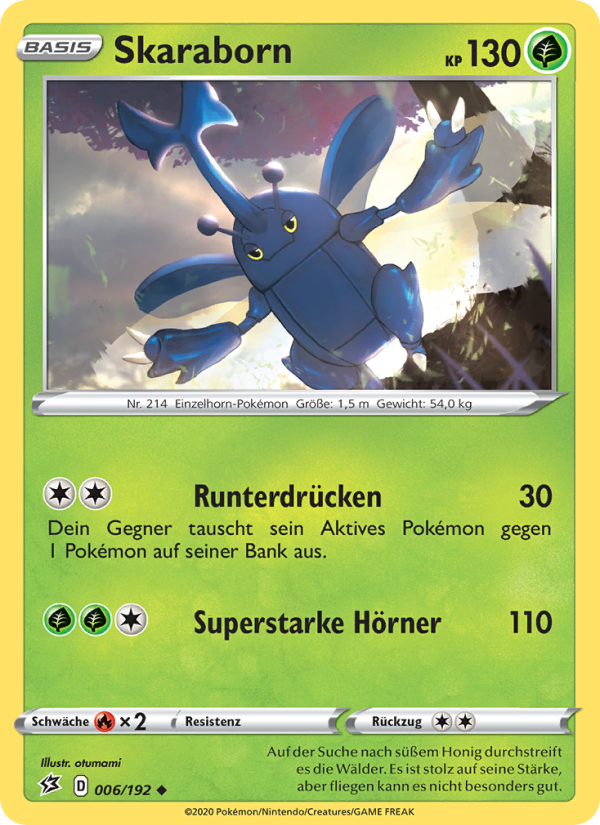 Skaraborn 6 — Rebel Clash (German Pokémon TCG card)