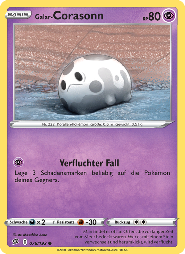 Galar-Corasonn 78 — Rebel Clash (German Pokémon TCG card)