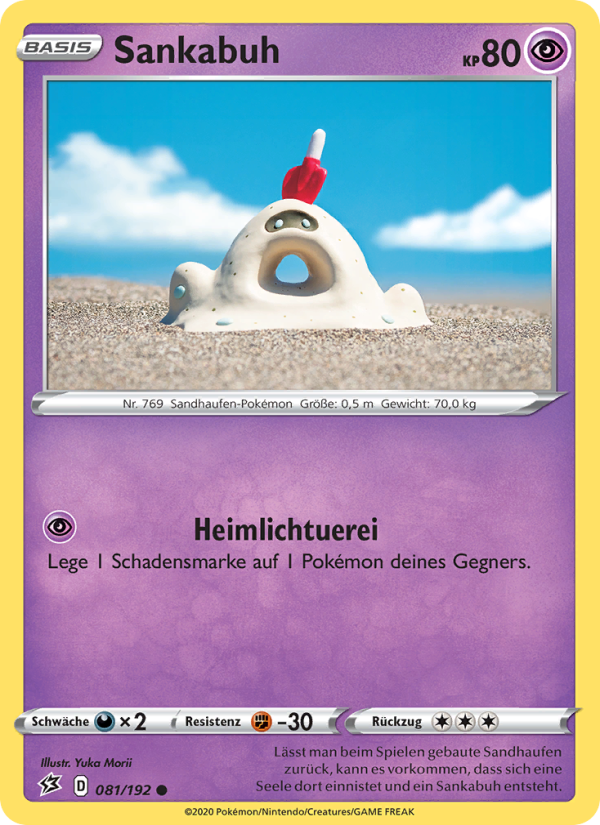 Sankabuh 81 — Rebel Clash (German Pokémon TCG card)