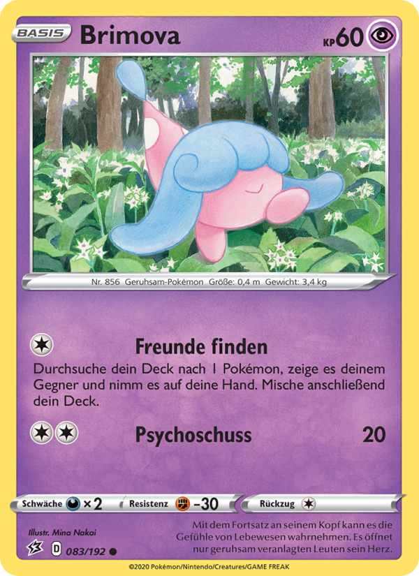 Brimova 83 — Rebel Clash (German Pokémon TCG card)