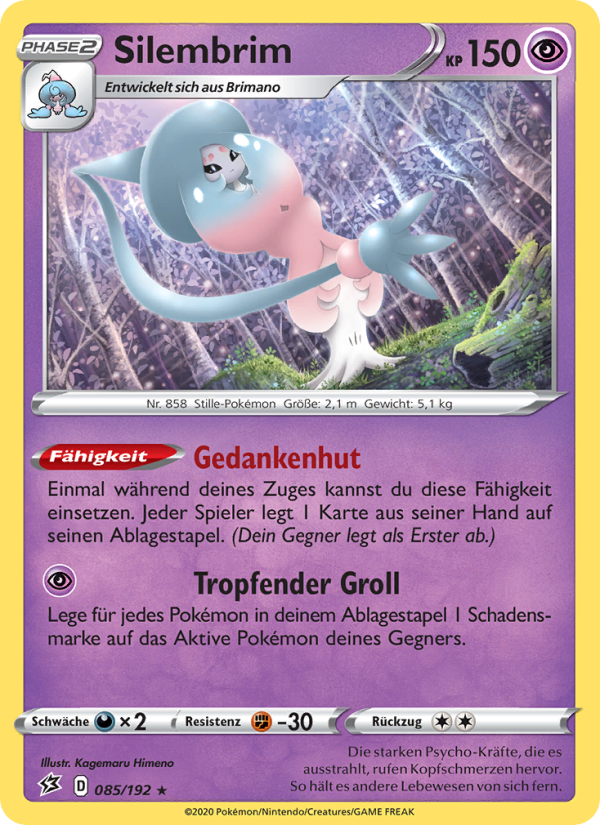 Silembrim 85 — Rebel Clash (German Pokémon TCG card)
