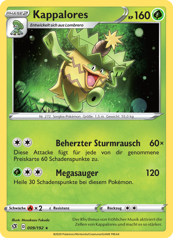 Kappalores 9 — Rebel Clash (German Pokémon TCG card)