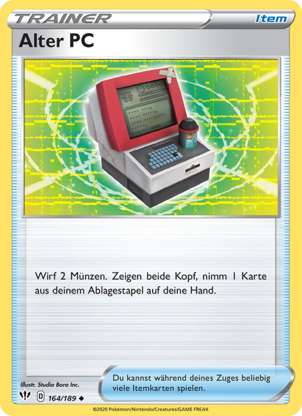 Alter PC 164 — Darkness Ablaze (German Pokémon TCG card)