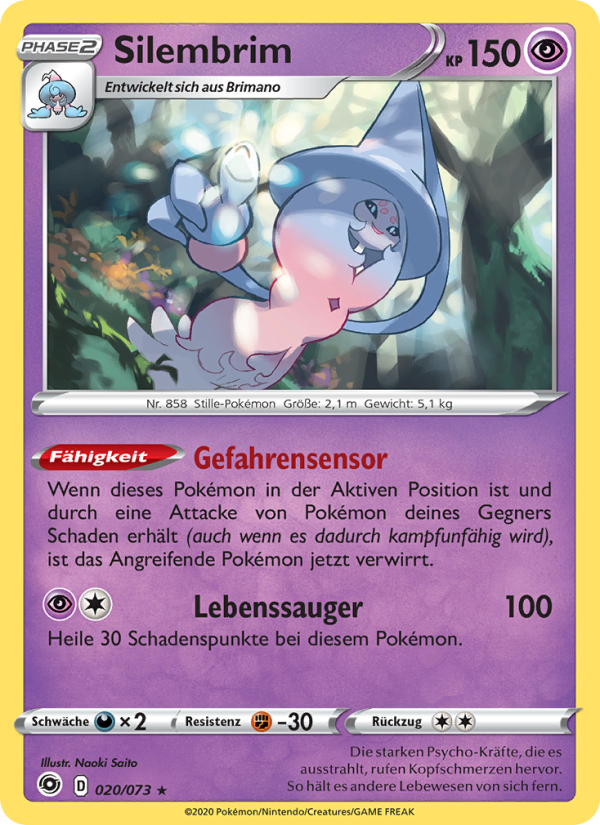 Silembrim 20 — Weg des Champs (German Pokémon TCG card)