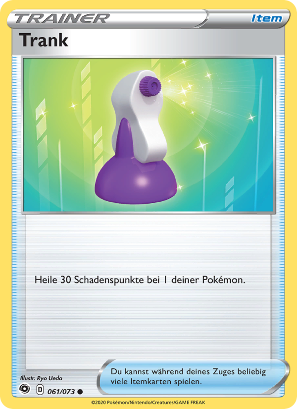 Trank 61 — Weg des Champs (German Pokémon TCG card)