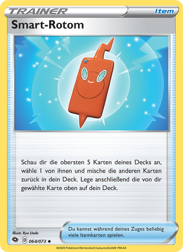 Smart-Rotom 64 — Weg des Champs (German Pokémon TCG card)