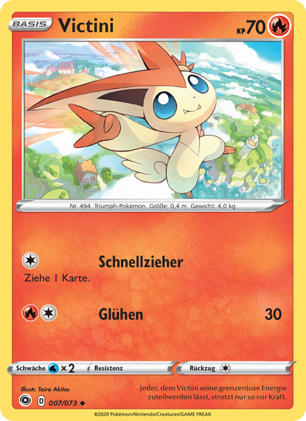 Victini 7 — Weg des Champs (German Pokémon TCG card)