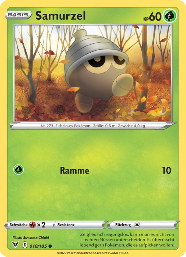 Samurzel 10 — Vivid Voltage (German Pokémon TCG card)