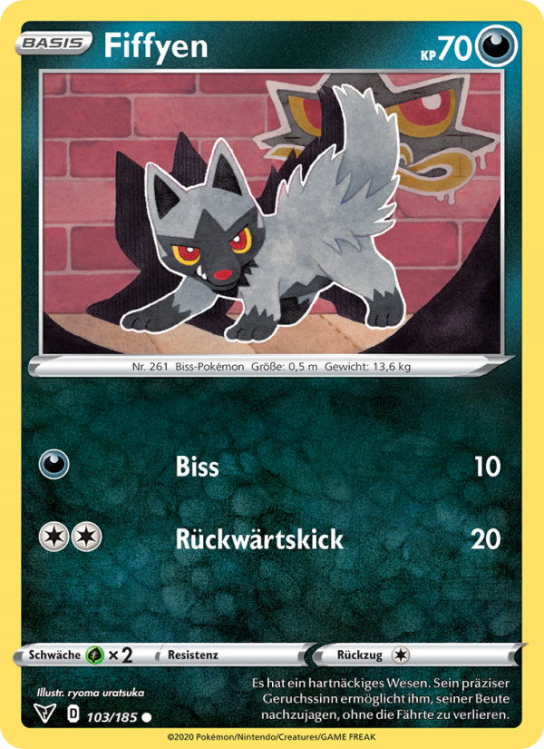 Fiffyen 103 — Vivid Voltage (German Pokémon TCG card)