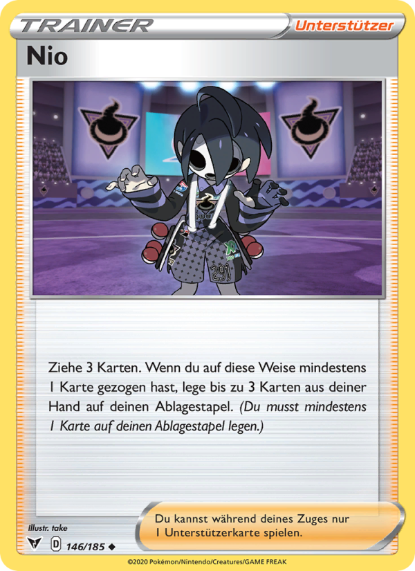 Nio 146 — Vivid Voltage (German Pokémon TCG card)