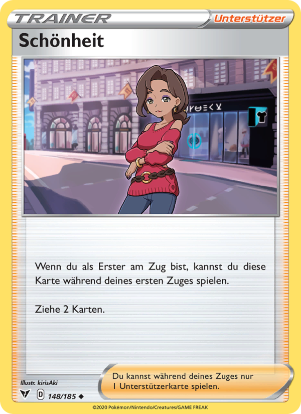 Schönheit 148 — Vivid Voltage (German Pokémon TCG card)