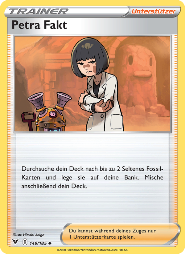 Petra Fakt 149 — Vivid Voltage (German Pokémon TCG card)