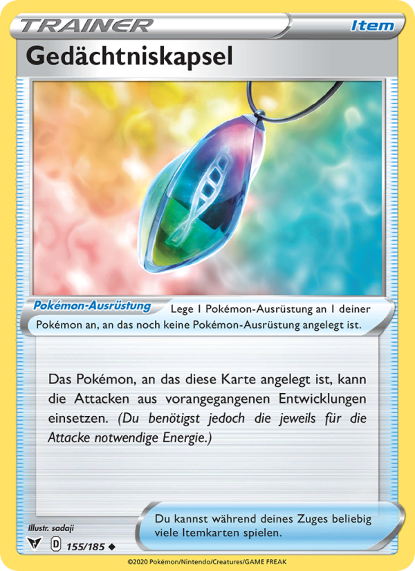Gedächtniskapsel 155 — Vivid Voltage (German Pokémon TCG card)
