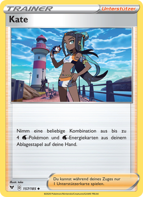 Kate 157 — Vivid Voltage (German Pokémon TCG card)