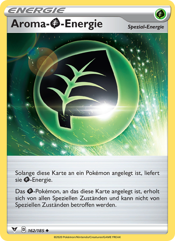 Aroma-Grass-Energie 162 — Vivid Voltage (German Pokémon TCG card)