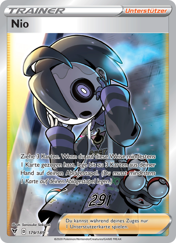 Nio 179 — Vivid Voltage (German Pokémon TCG card)