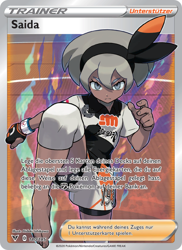 Saida 180 — Vivid Voltage (German Pokémon TCG card)