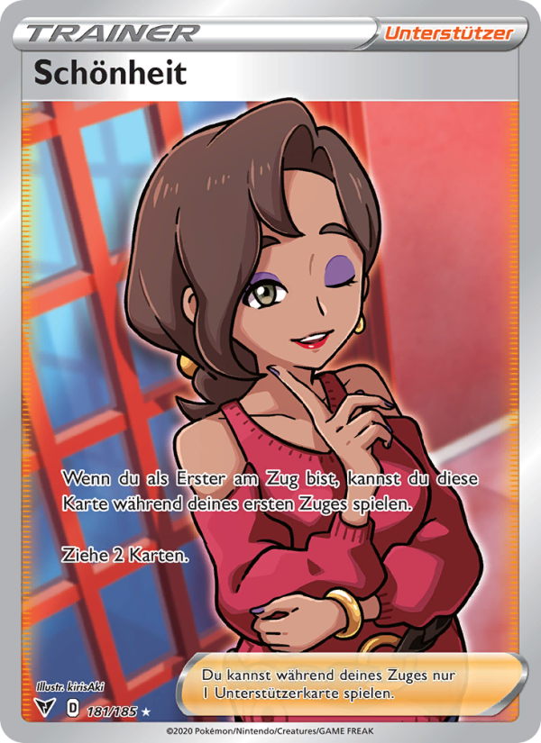 Schönheit 181 — Vivid Voltage (German Pokémon TCG card)