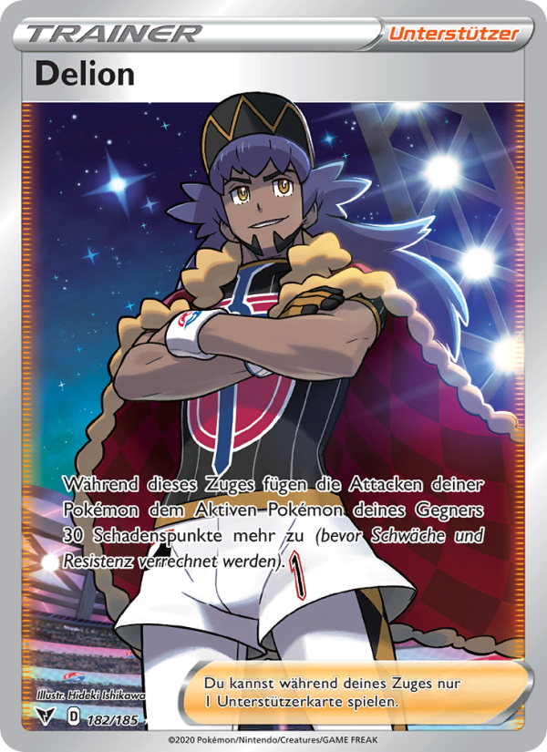 Delion 182 — Vivid Voltage (German Pokémon TCG card)