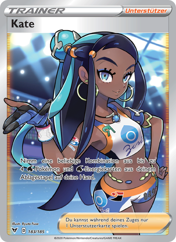 Kate 183 — Vivid Voltage (German Pokémon TCG card)