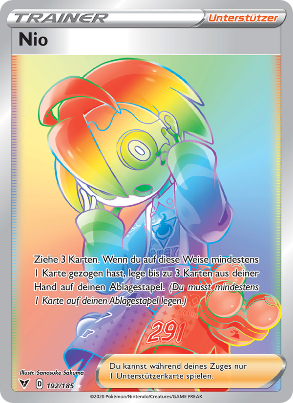 Nio 192 — Vivid Voltage (German Pokémon TCG card)