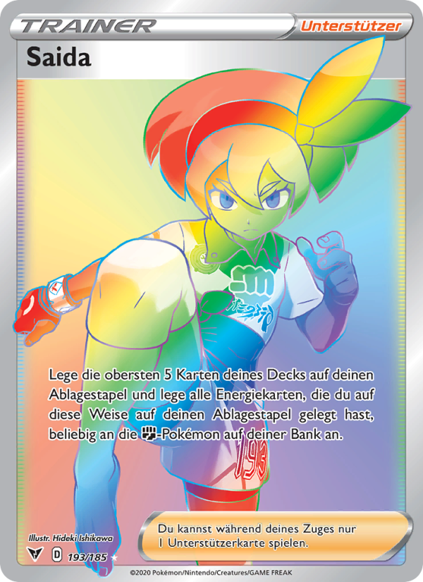Saida 193 — Vivid Voltage (German Pokémon TCG card)