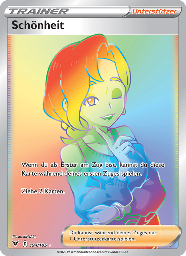 Schönheit 194 — Vivid Voltage (German Pokémon TCG card)