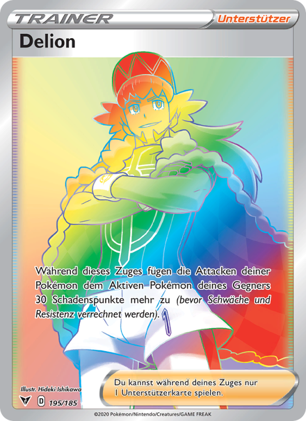 Delion 195 — Vivid Voltage (German Pokémon TCG card)