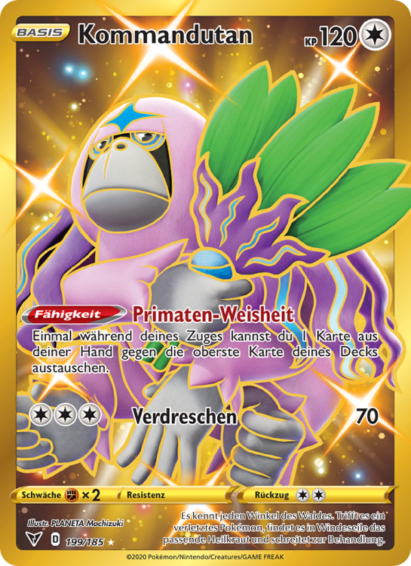 Kommandutan 199 — Vivid Voltage (German Pokémon TCG card)