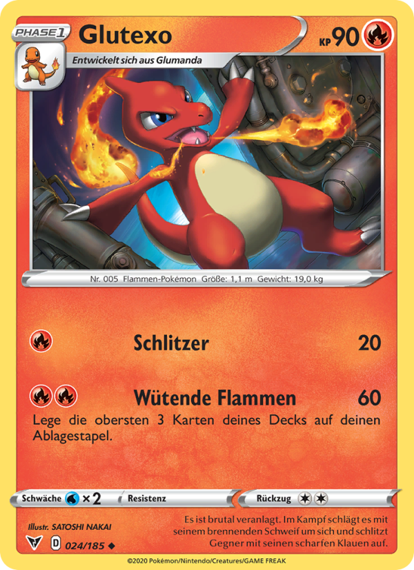 Glutexo 24 — Vivid Voltage (German Pokémon TCG card)