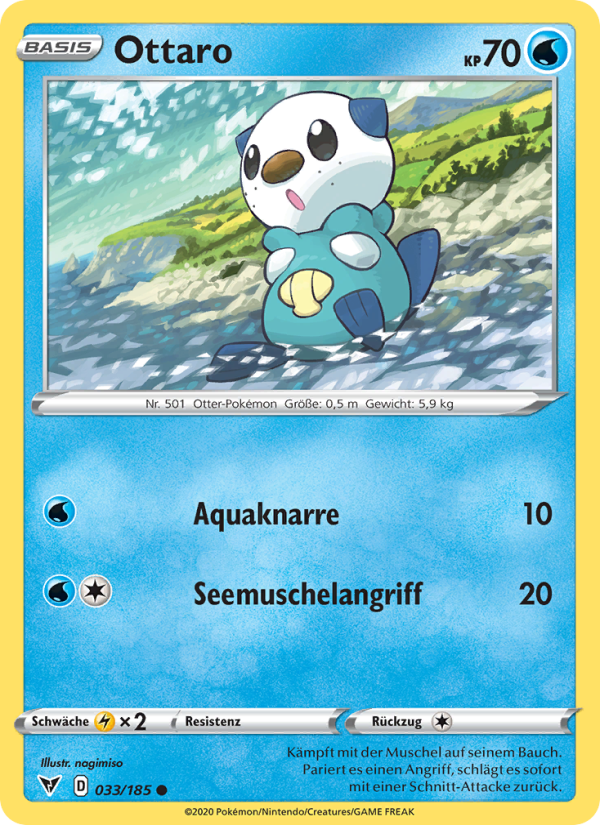 Ottaro 33 — Vivid Voltage (German Pokémon TCG card)