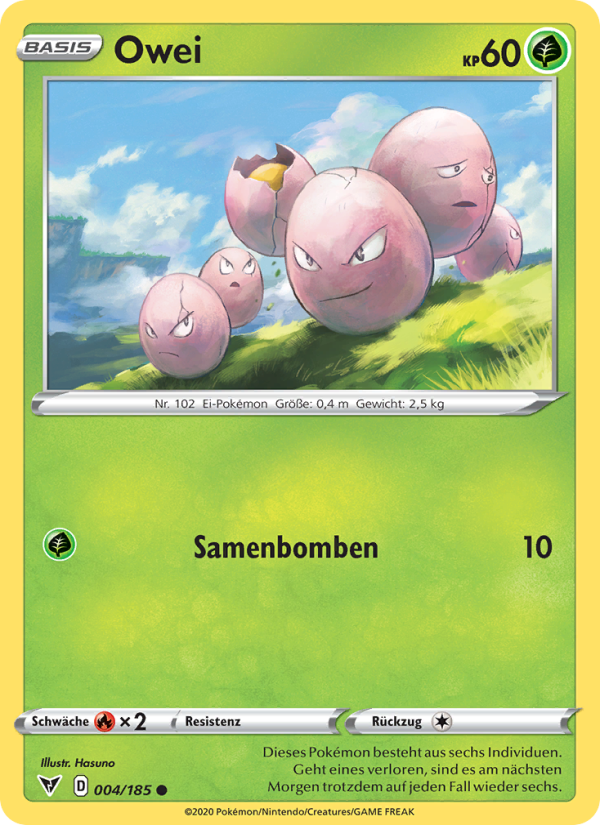 Owei 4 — Vivid Voltage (German Pokémon TCG card)