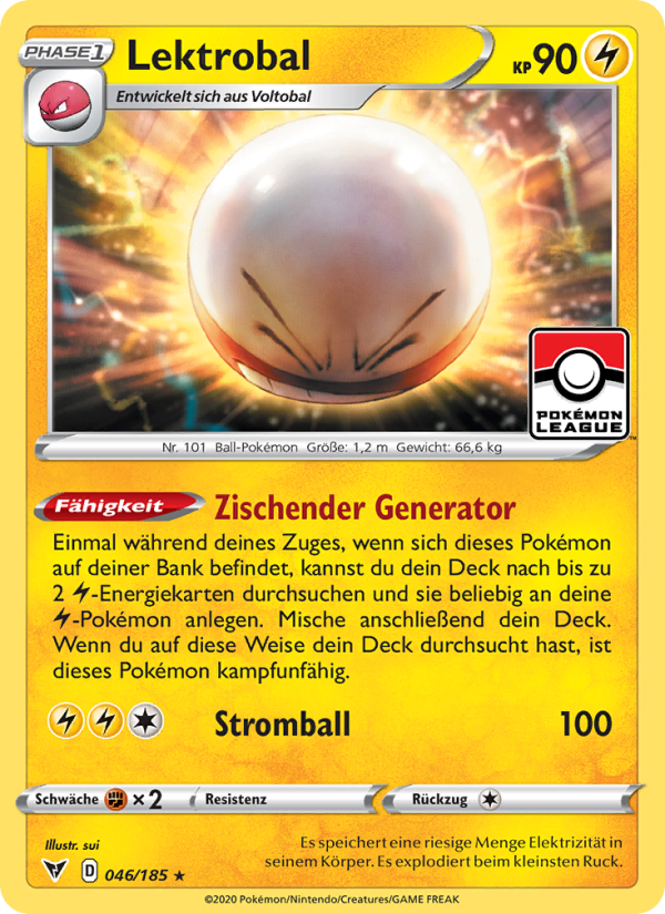 Lektrobal 46 — Vivid Voltage (German Pokémon TCG card)