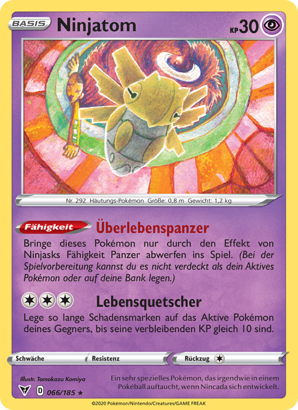 Ninjatom 66 — Vivid Voltage (German Pokémon TCG card)