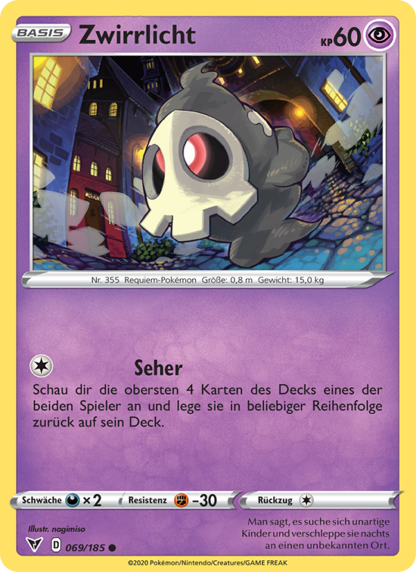 Zwirrlicht 69 — Vivid Voltage (German Pokémon TCG card)