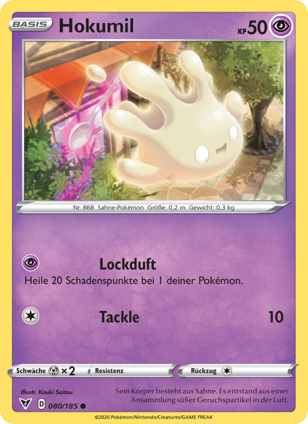Hokumil 80 — Vivid Voltage (German Pokémon TCG card)