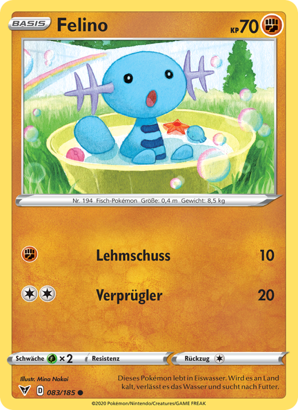 Felino 83 — Vivid Voltage (German Pokémon TCG card)