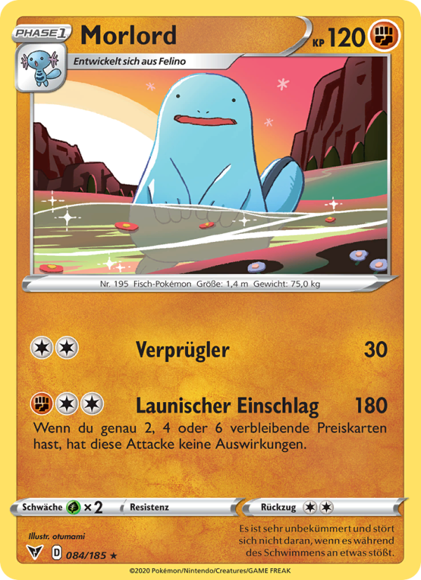 Morlord 84 — Vivid Voltage (German Pokémon TCG card)