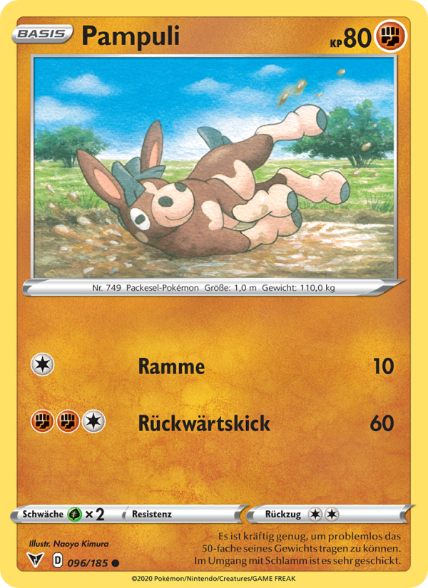 Pampuli 96 — Vivid Voltage (German Pokémon TCG card)