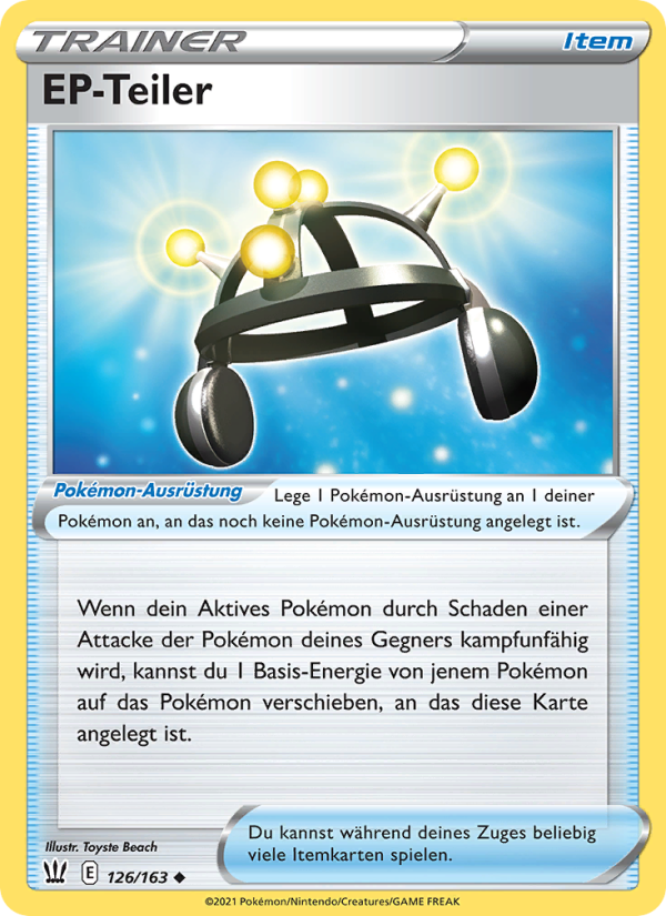 EP-Teiler 126 — Battle Styles (German Pokémon TCG card)