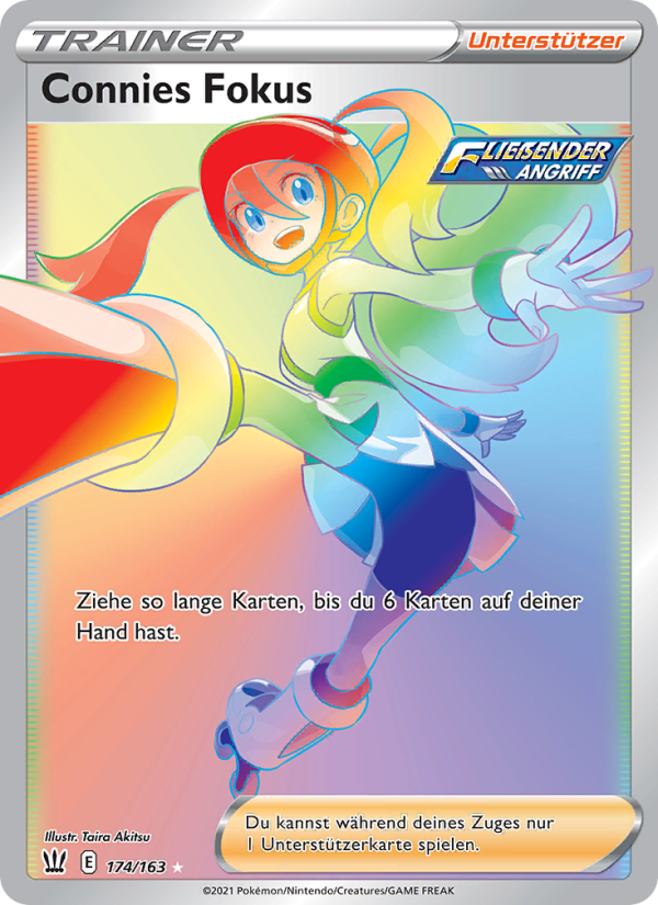 Connies Fokus 174 — Battle Styles (German Pokémon TCG card)