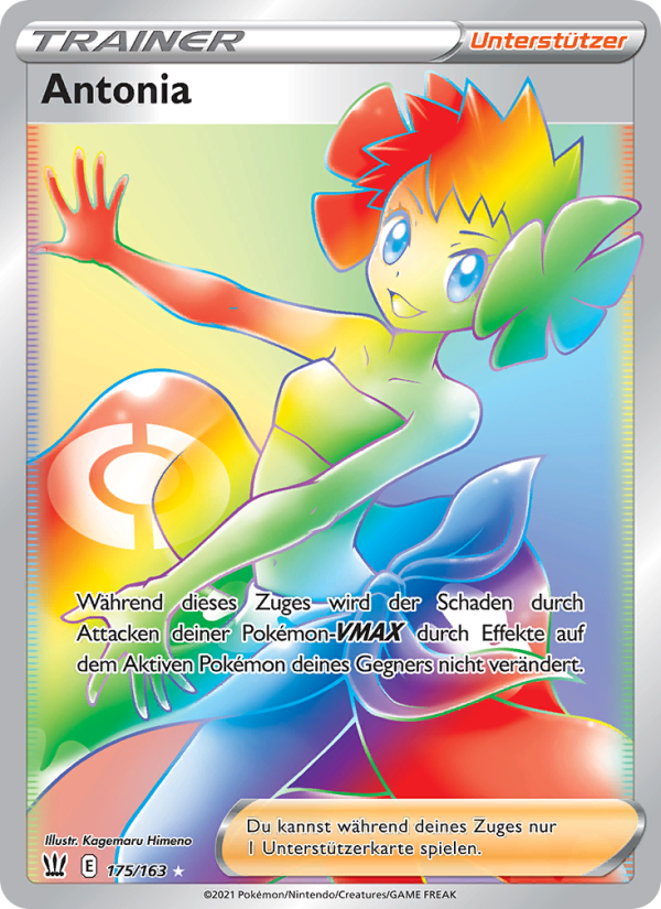 Antonia 175 — Battle Styles (German Pokémon TCG card)