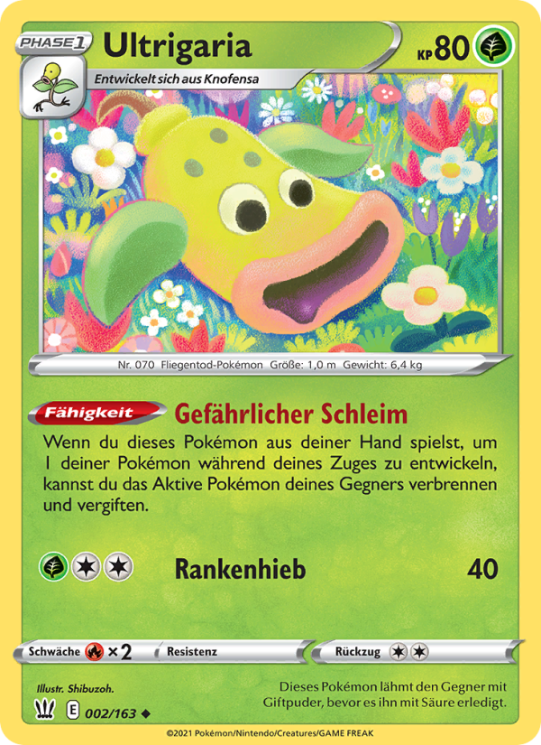 Ultrigaria 2 — Battle Styles (German Pokémon TCG card)